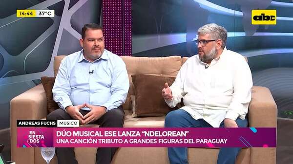 Dúo musical ESE lanza “Ndelorean”: un tributo a grandes figuras de la historia paraguaya - Ensiestados - ABC Color