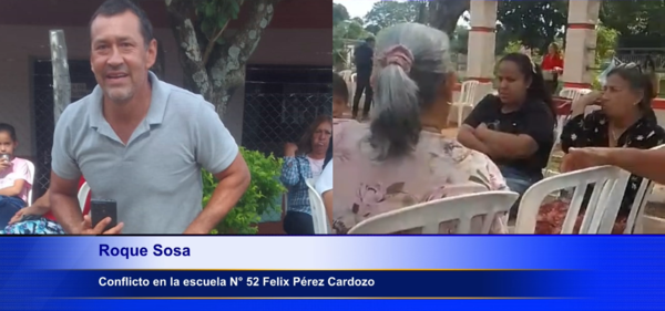 Padres de Familia de Félix Pérez Cardozo denuncian conflicto en su escuela