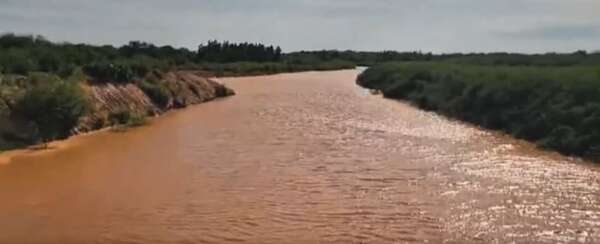 Video: aguas del río Pilcomayo llegaron a General Díaz, según MOPC - Nacionales - ABC Color