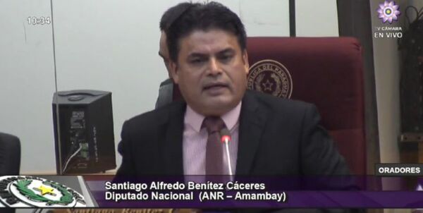 Santiago Benítez apoya Proyecto de Ley para construcción de hospital en Santani