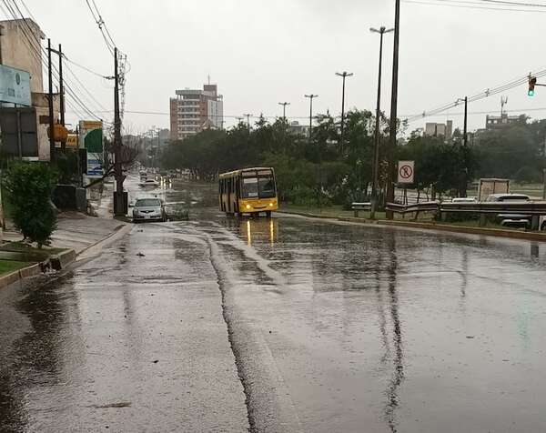 ¡Alerta! Cinco departamentos están en zona de tormentas para esta tarde - Clima - ABC Color