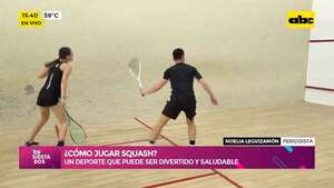 ¿Cómo jugar squash?: un deporte que puede ser divertido y saludable - Ensiestados - ABC Color