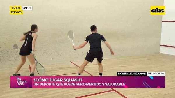 ¿Cómo jugar squash?: un deporte que puede ser divertido y saludable - Ensiestados - ABC Color