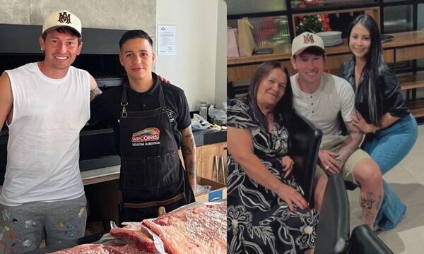 ¡Asadacho! Fer Fer le festejó su cumple a su mamá