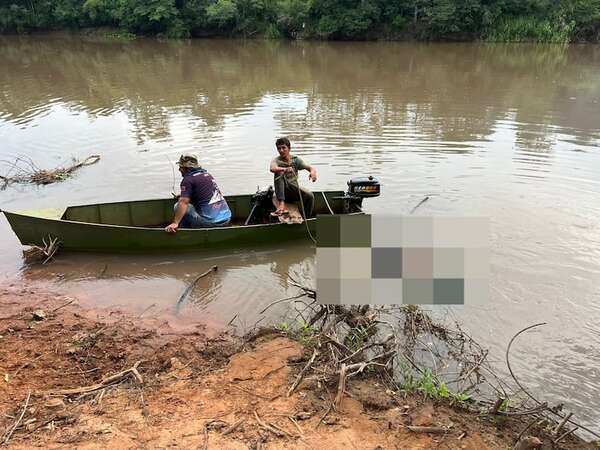 Hallan cuerpo en el río Monday: sería de un hombre desaparecido desde el sábado - ABC en el Este - ABC Color