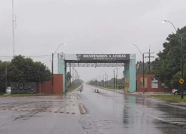 Lluvias se registran en zona de Ayolas - Nacionales - ABC Color