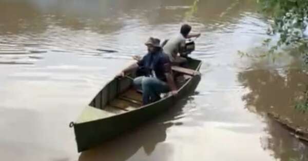 La Nación / Hallan un cuerpo en el río Monday, que sería de quien fue reportado como desaparecido