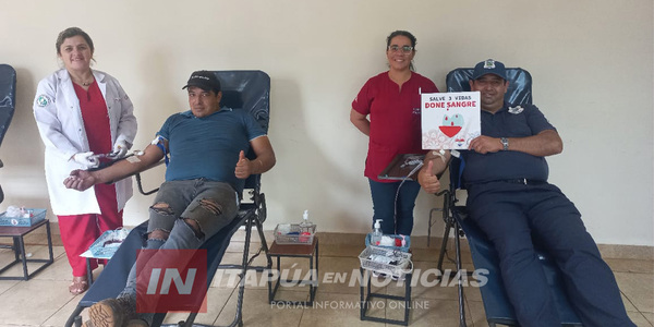IMPORTANTE JORNADA DE COLECTA DE SANGRE EN LA MUNICIPALIDAD DE CAMBYRETÁ - Itapúa Noticias