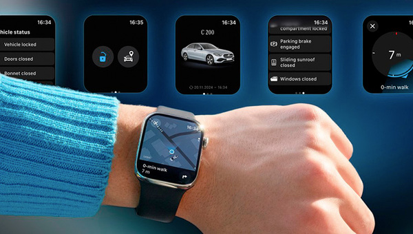 Muñeca de piloto: Mercedes-Benz llega con su nueva aplicación para Apple Watch