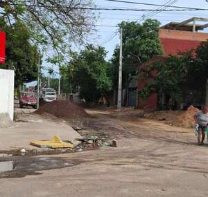 Barrio Virgen de Fátima: vecinos denuncian que serán encerrados por obra de desagüe de Molas López - Nacionales - ABC Color