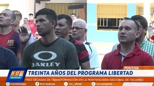Video: El Programa Libertad de la Penitenciaría Nacional de Tacumbú celebró 30 años de trayectoria