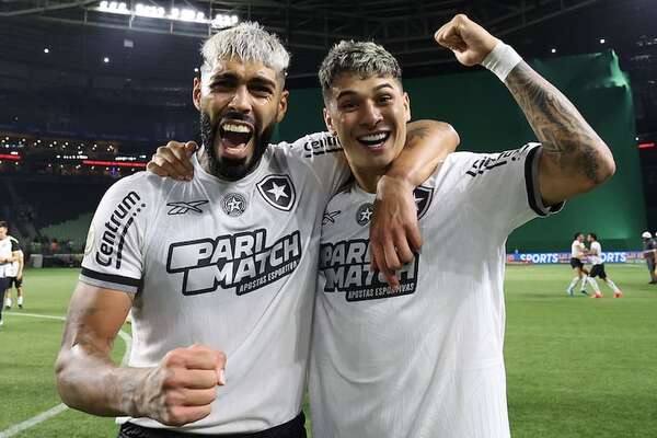 Botafogo derrotó a Palmeiras y acaricia la Serie A de Brasil - Fútbol Internacional - ABC Color