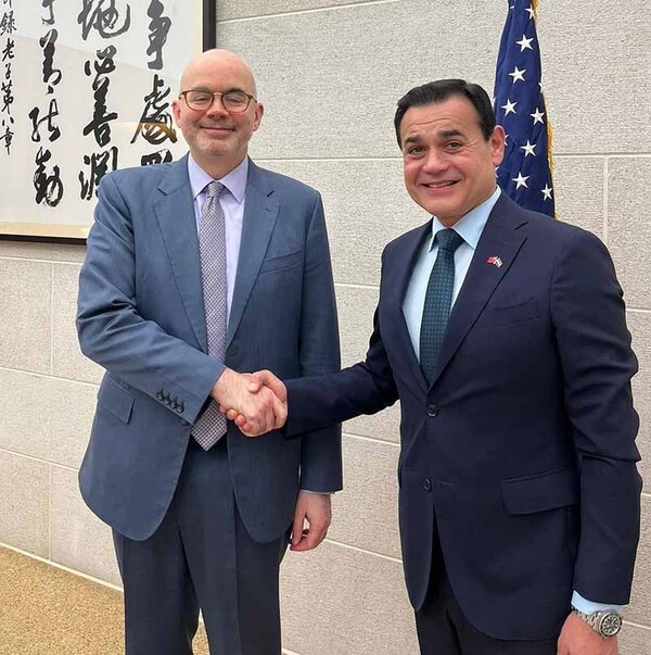 Canciller reafirma apoyo de Paraguay a Taiwán en reunión con director del Instituto Americano - .::Agencia IP::.