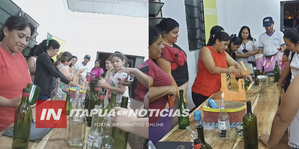 CAMBYRETÁ PROMUEVE EL RECICLAJE SUSTENTABLE CON ÉXITO EN SAN MIGUEL CENTRO - Itapúa Noticias