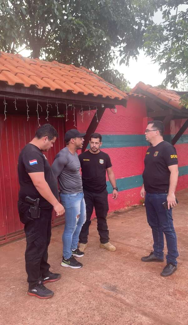 Prófugo brasileño fue detenido en Amambay tras jactarse en video de estar en un “lugar seguro” - Policiales - ABC Color