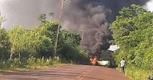 Diario HOY | Chofer muere calcinado tras explosión de camión cisterna en Caazapá