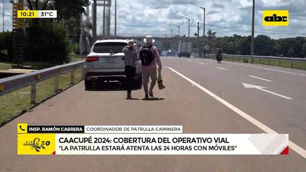 Caacupé 2024: lo que hay que saber para circular con seguridad rumbo a la Basílica - ABC Noticias - ABC Color