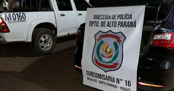 La Nación / Policías incautaron 26 kilos de cocaína en Yguazú y conductor fue detenido