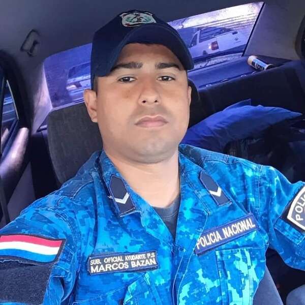 Amable y servicial: así era Marcos Bazán, el policía asesinado por asaltantes que deja huérfana una hija de 9 años - Nacionales - ABC Color