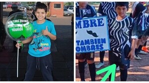 Lucha contra el cáncer y sueña con ser futbolista