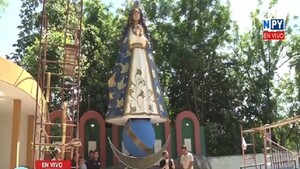 Impresionante escultura de la Virgen de Caacupé será la atracción de este año en Tupasy Ykuã