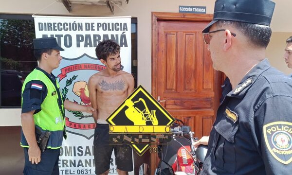Tras asalto, persecución e intercambio de disparos detienen a delincuente