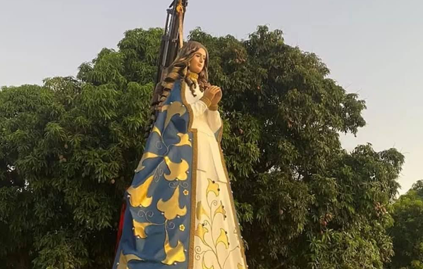 Impresionante escultura de la Virgen de Caacupé será la atracción de este año en Tupasy Ykuã - Noticiero Paraguay