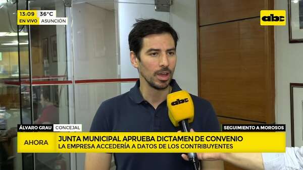 Morosos asuncenos entrarán en “lista negra”: aprueban convenio para entregar datos de contribuyentes - ABC Noticias - ABC Color