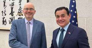 La Nación / Canciller reafirma apoyo de Paraguay a Taiwán en reunión con director del Instituto Americano