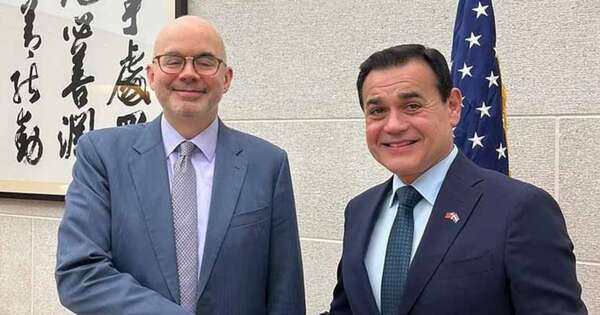 La Nación / Canciller reafirma apoyo de Paraguay a Taiwán en reunión con director del Instituto Americano