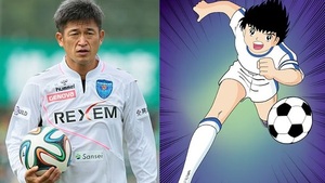 Inspiró al creador de los Supercampeones, tiene 57 años y seguirá jugando al fútbol