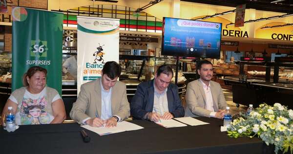 La Nación / Superseis renueva su compromiso solidario con el Banco de Alimentos Paraguay