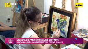 Pintar al óleo: actividad especial para niños y adolescentes durante estas vacaciones - Ensiestados - ABC Color