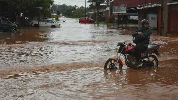 Anuncian lluvias intensas con tormentas para ocho departamentos del país
