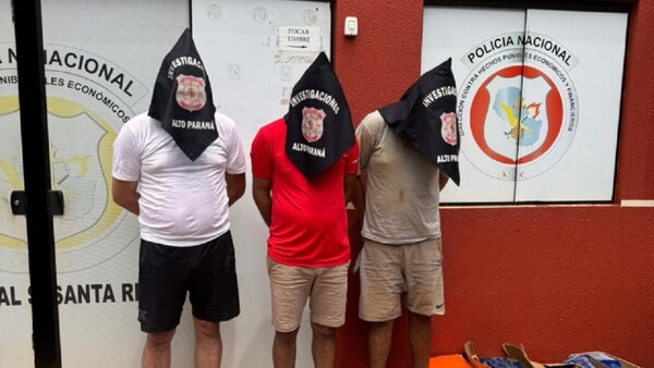 Fiscala procesa a tres detenidos por el robo a Bancoop en Naranjal