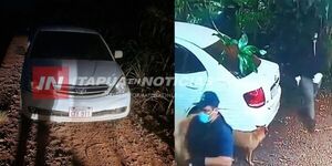 DELINCUENTES ARMADOS ASALTARON UNA VIVIENDA Y ABANDONARON UN VEHÍCULO  - Itapúa Noticias