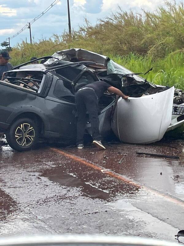 ACCIDENTE EN KATUETE DEJA DOS FALLECIDOS