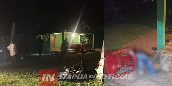 HOMBRE FUE EJECUTADO A BALAZOS EN EL PATIO DE SU VIVIENDA EN ALTO VERÁ - Itapúa Noticias