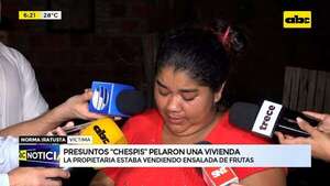 Video: Ingresaron a robar en una vivienda mientras propietaria cuidaba a un familiar en el hospital - ABC Noticias - ABC Color