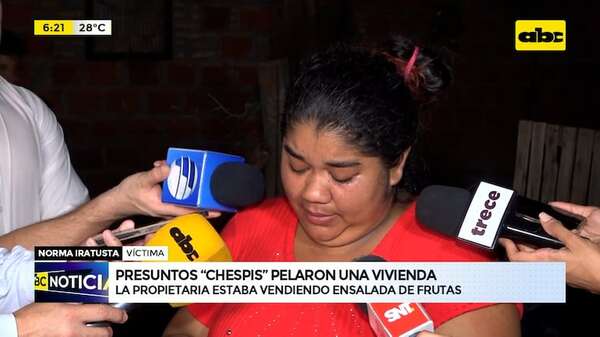 Video: Ingresaron a robar en una vivienda mientras propietaria cuidaba a un familiar en el hospital - ABC Noticias - ABC Color