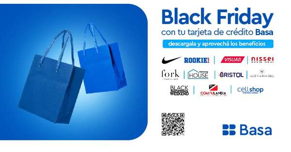 Beneficios exclusivos con Basa en tus compras del Black Friday