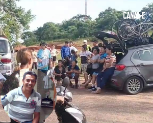 CICLISTA MURIÓ DE MANERA SÚBITA MIENTRAS VENÍA A CAACUPÉ