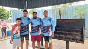 Pedalearon desde Pedro Juan Caballero y estas son sus peticiones a la Virgen - Nacionales - ABC Color