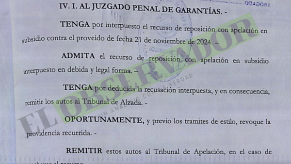 Recusan a presidenta del Tribunal de juicio por reparación del daño en caso MAG