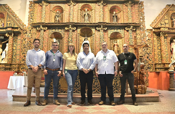 Templo “San Francisco de Asís”, de Atyrá, recupera todo su esplendor mediante apoyo de Yacyretá a su restauración