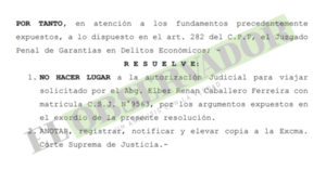 Rechazan pedido para viajar a padre e hijo procesados por millonario perjuicio a comuna de Quyquyhó