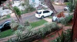 [VIDEO] ¡Nde tavyonde! Dos árboles se vinieron abajo y “aterrizaron” sobre unos autos estacionados