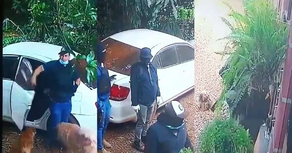 La Nación / Cuatro malvivientes asaltaron de forma violenta una verdulería en Hohenau, Itapúa
