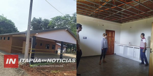 AVANZA LA CONSTRUCCIÓN DEL LABORATORIO DE ANÁLISIS CLÍNICOS EN NUEVA ALBORADA - Itapúa Noticias