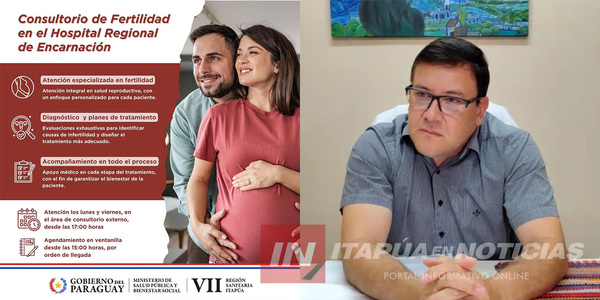 HOSPITAL REGIONAL DE ENCARNACIÓN INAUGURA CONSULTORIO DE FERTILIDAD PARA PAREJAS - Itapúa Noticias